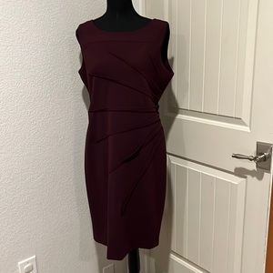New Calvin Kline size 12 eggplant dress